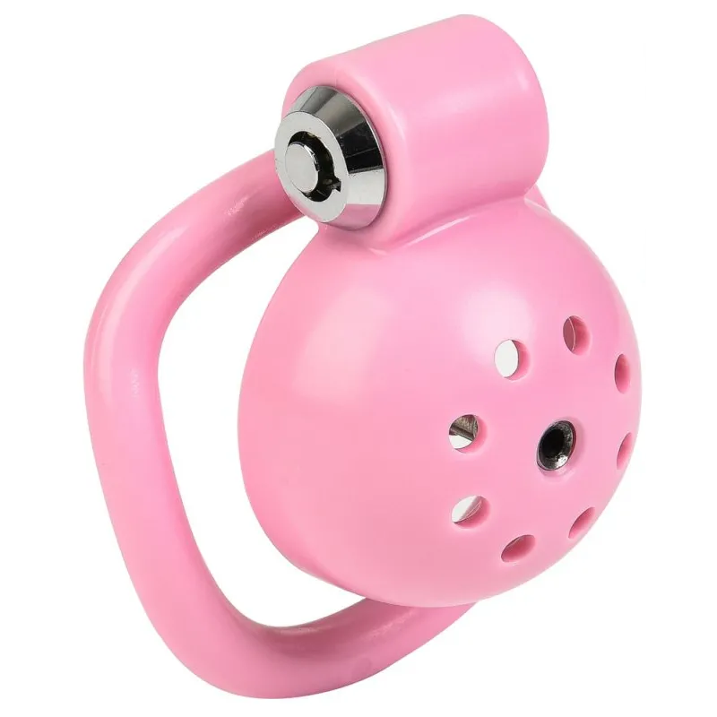 CockLock Cage courte Round Lock 4 x 3.5 cm Rose